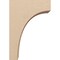Ekena Millwork 8"W x 16"D x 24"H Classic Stockport Rough Cedar Woodgrain TimberThane Corbel, Primed Tan CORUR08X16X24STORCPR - alternate 2